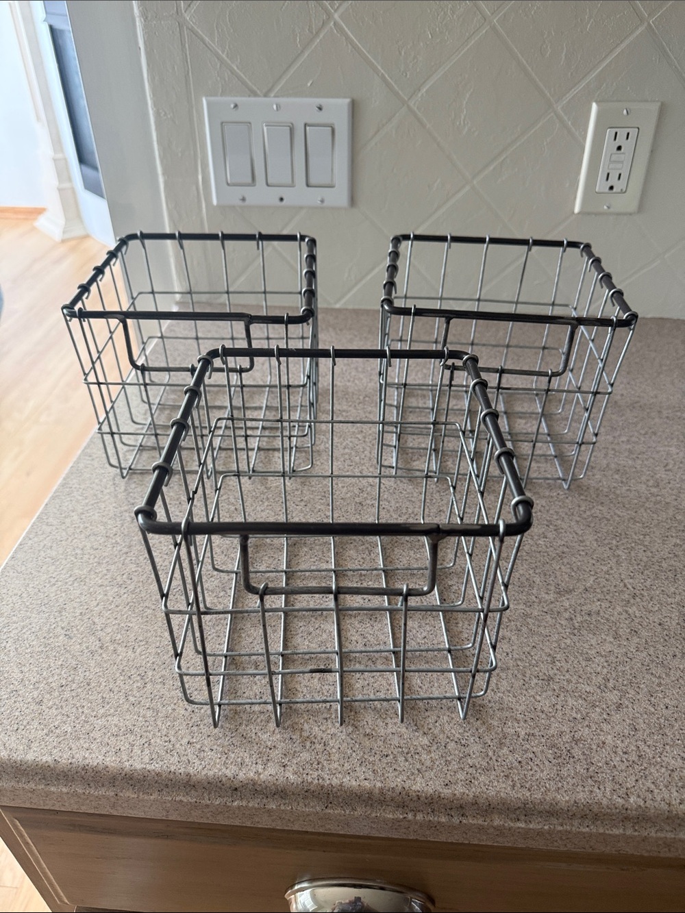 3 Storage Baskets